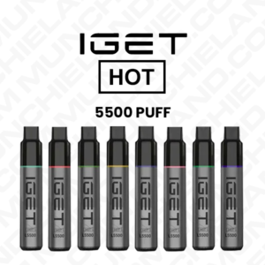 IGET HOT – 5500 PUFFS – 10 PACK