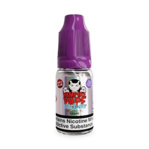 H'berg Grape 10ml Nicotine Salt E-Liquid by Vampire Vape Salts