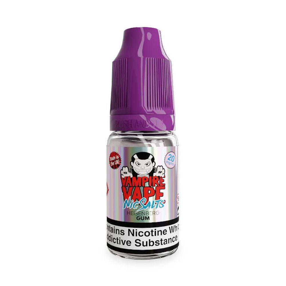 H'berg Gum 10ml Nicotine Salt E-Liquid by Vampire Vape Salts