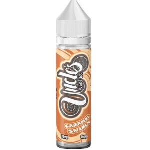 Uncle's Vape Co Caramel Swirl 50ml Shortfill E-Liquid