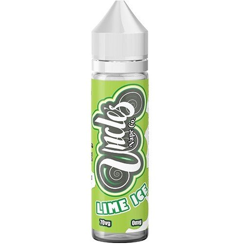 Uncle's Vape Co Lime Ice 50ml Shortfill E-Liquid