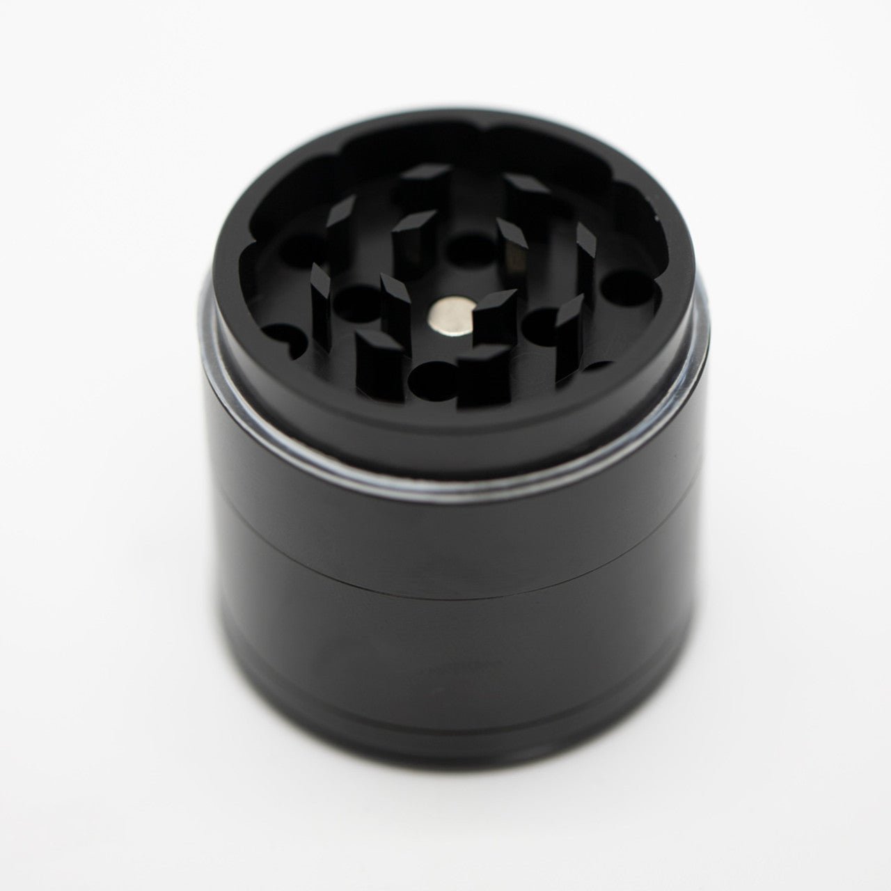 Waterfall 4-Piece Dry Herb Grinder with Removable Screen - Gloss (43mm) - Image 4