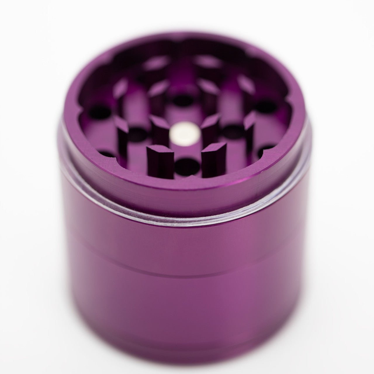 Waterfall 4-Piece Dry Herb Grinder with Removable Screen - Gloss (43mm) - Image 13
