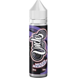 Uncle's Vape Co Mixed Berries 50ml Shortfill E-Liquid