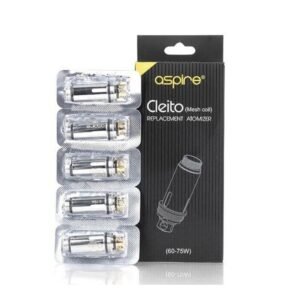 Aspire Cleito Mesh Replacement Coils | Pack of 5 with 20% off