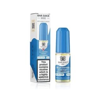 Bar Juice 5000 Blueberry Cherry Cranberry 10ml Nic Salt E liquid