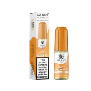 Bar Juice 5000 White Peach Razz 10ml Nic Salt E liquid