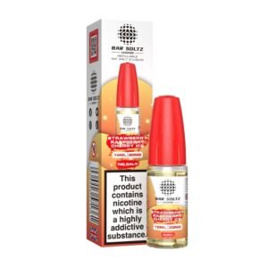 Bar Soltz Legend Strawberry Raspberry Cherry Ice 10ml Nic Salt E Liquid (Pack Of 10)