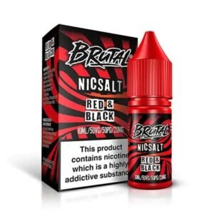 Brutal Red & Black 10ml Nic Salt E Liquid
