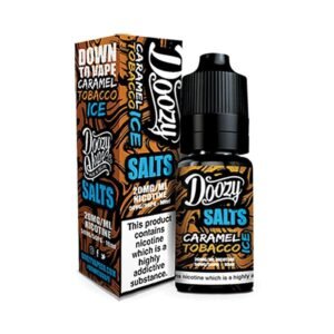 Caramel Tobacco Ice 10ml Nicotine Salt E-Liquid by Doozy Vape Co
