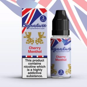 Cherry Menthol 10ml E-Liquid by Signature