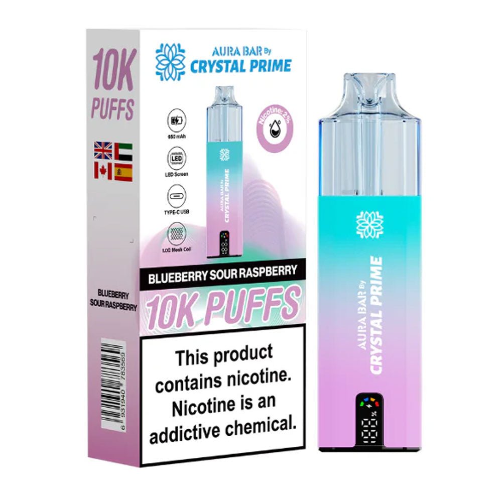 Crystal Prime Aura Bar 10K Prefilled Vape - Image 6