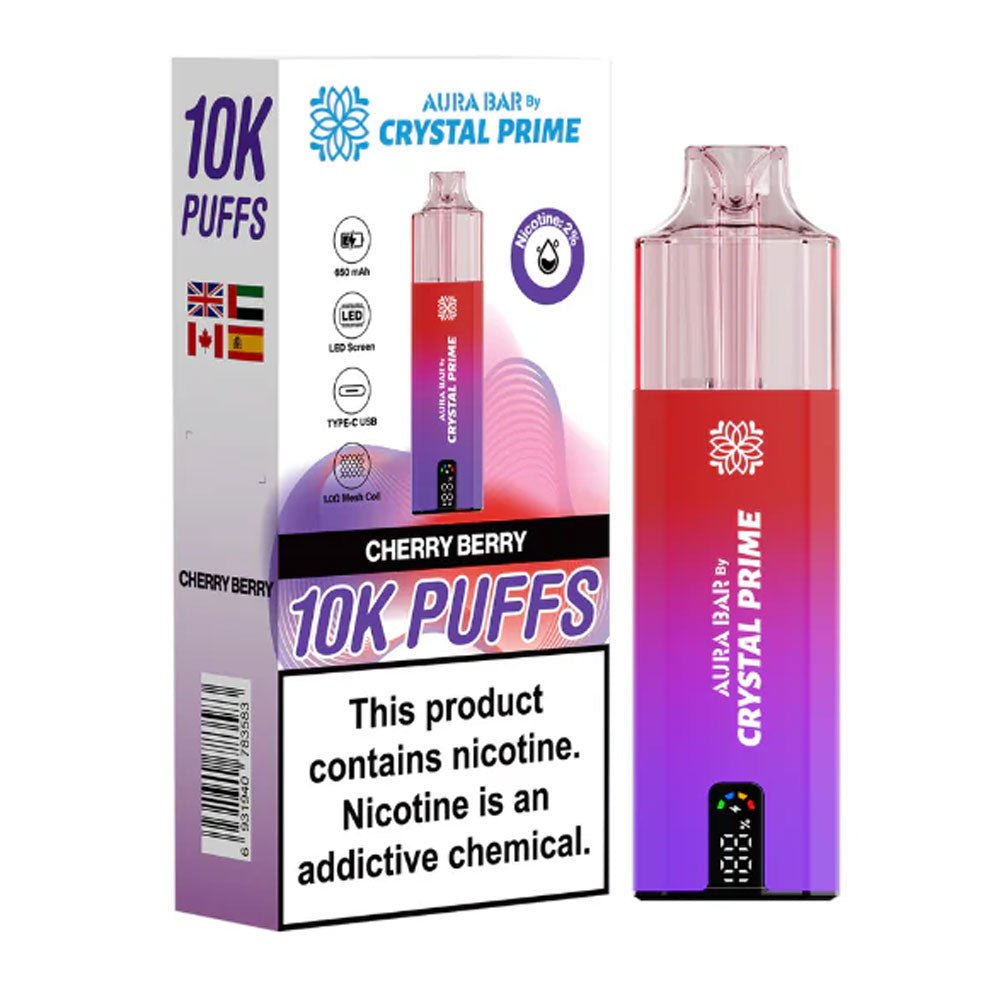 Crystal Prime Aura Bar 10K Prefilled Vape - Image 9