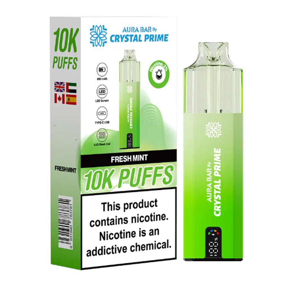 Crystal Prime Aura Bar 10K Prefilled Vape - Image 12