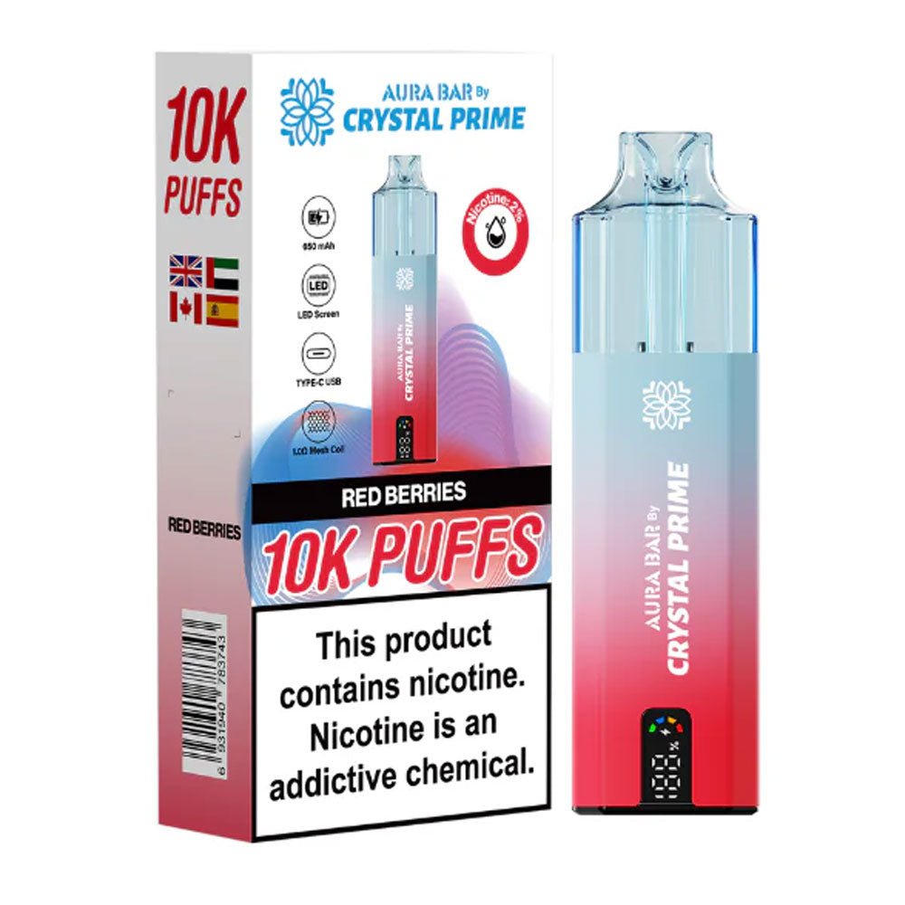 Crystal Prime Aura Bar 10K Prefilled Vape - Image 20