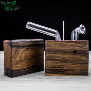 Junior Sticky Brick Flame Powered Extraction Device (Black Limba)