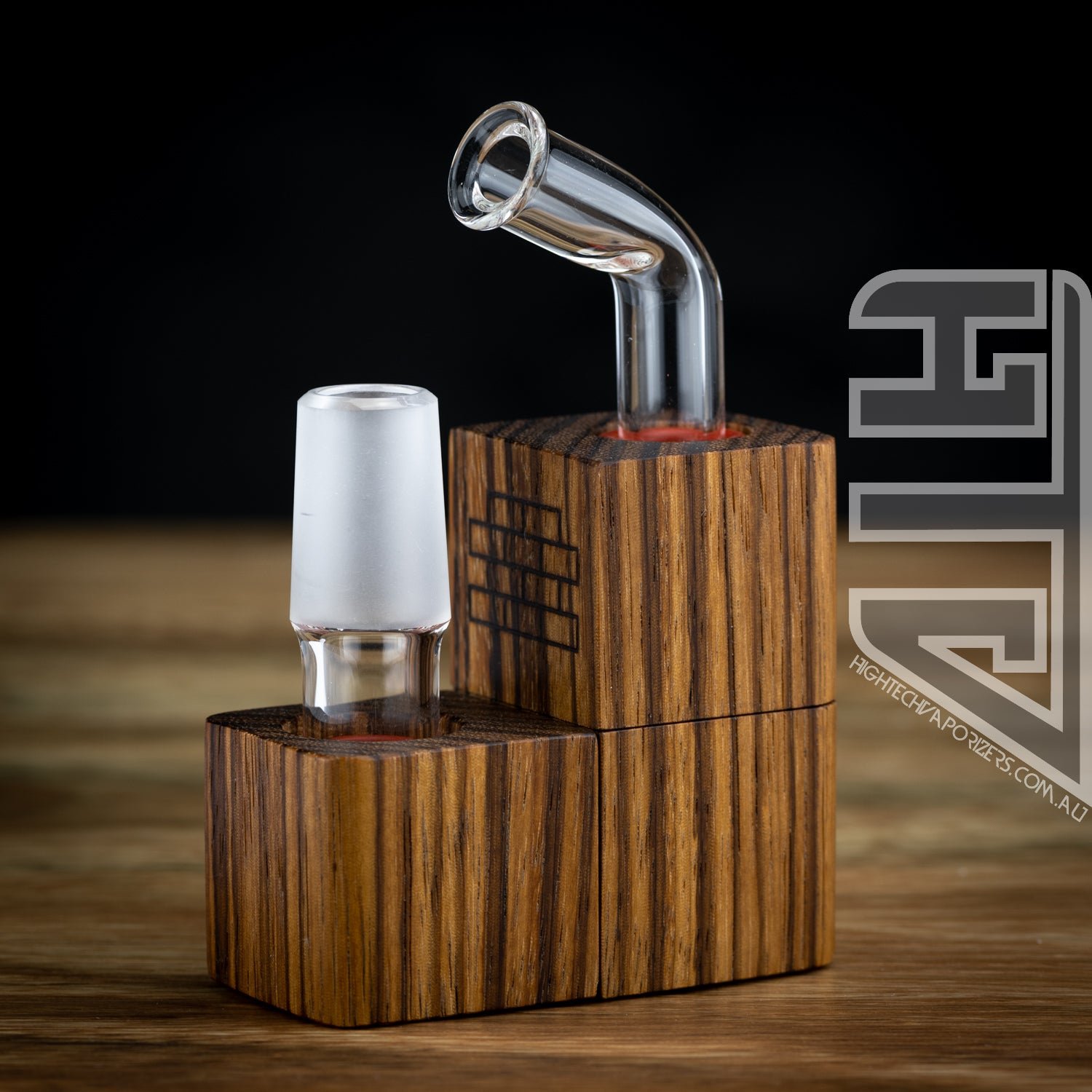 The New Flip Brick Zebrawood Flame Powered Extraction Device by Sticky Brick Labs - Image 5