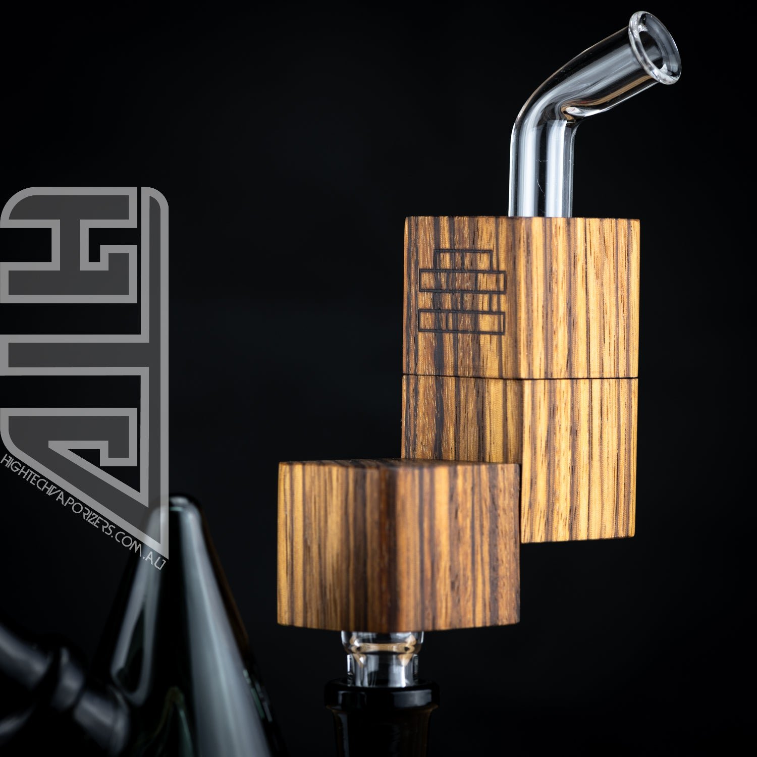The New Flip Brick Zebrawood Flame Powered Extraction Device by Sticky Brick Labs - Image 4