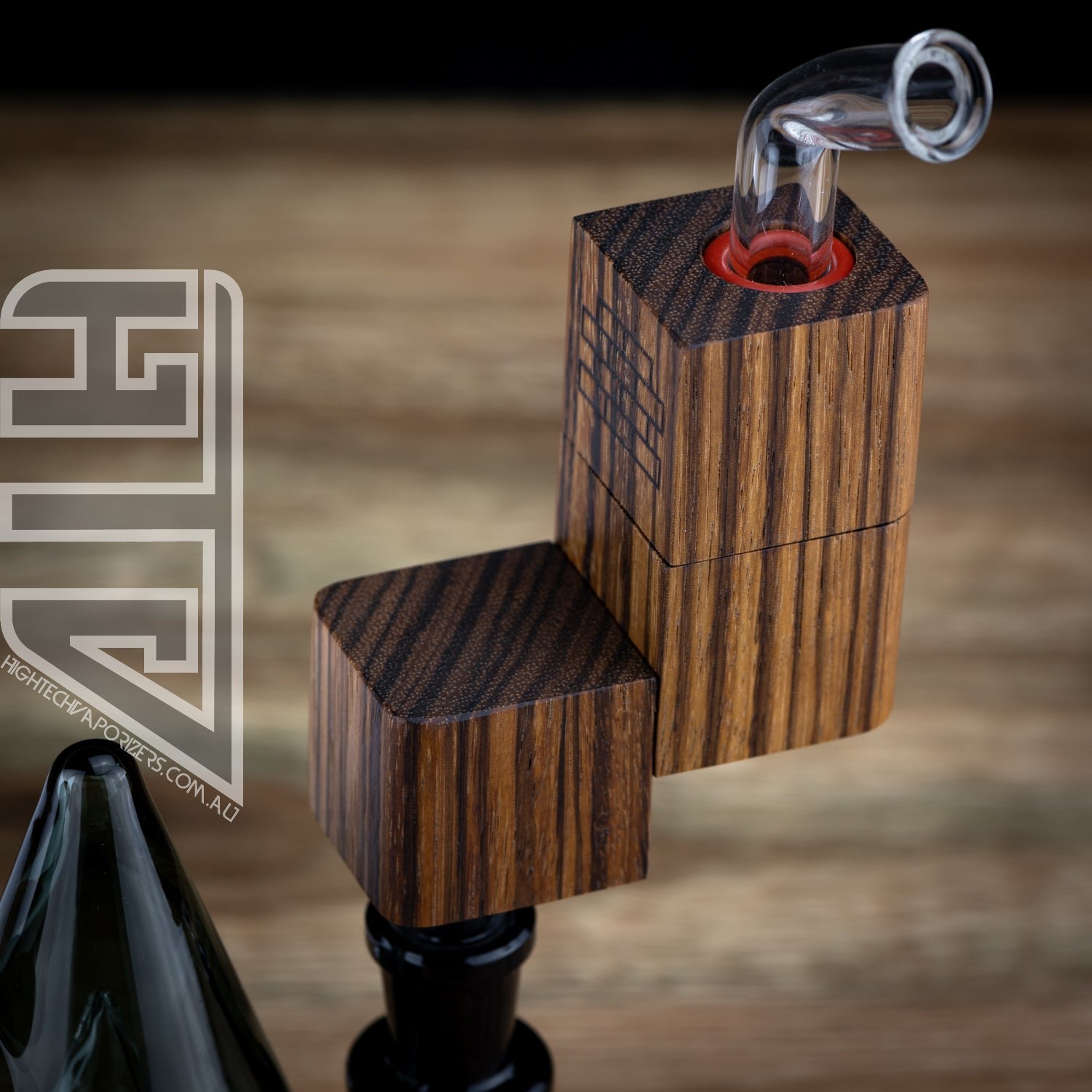 The New Flip Brick Zebrawood Flame Powered Extraction Device by Sticky Brick Labs - Image 10