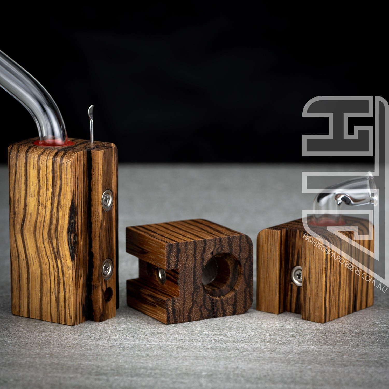 Runt Flame Powered Extraction Device (Zebrawood) - Image 8