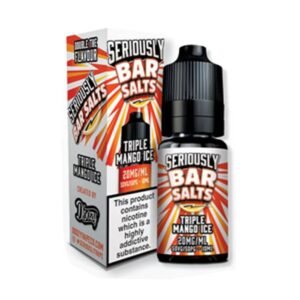 Doozy Vape Seriously Bar Triple Mango Ice 10ml Nic Salt E Liquid