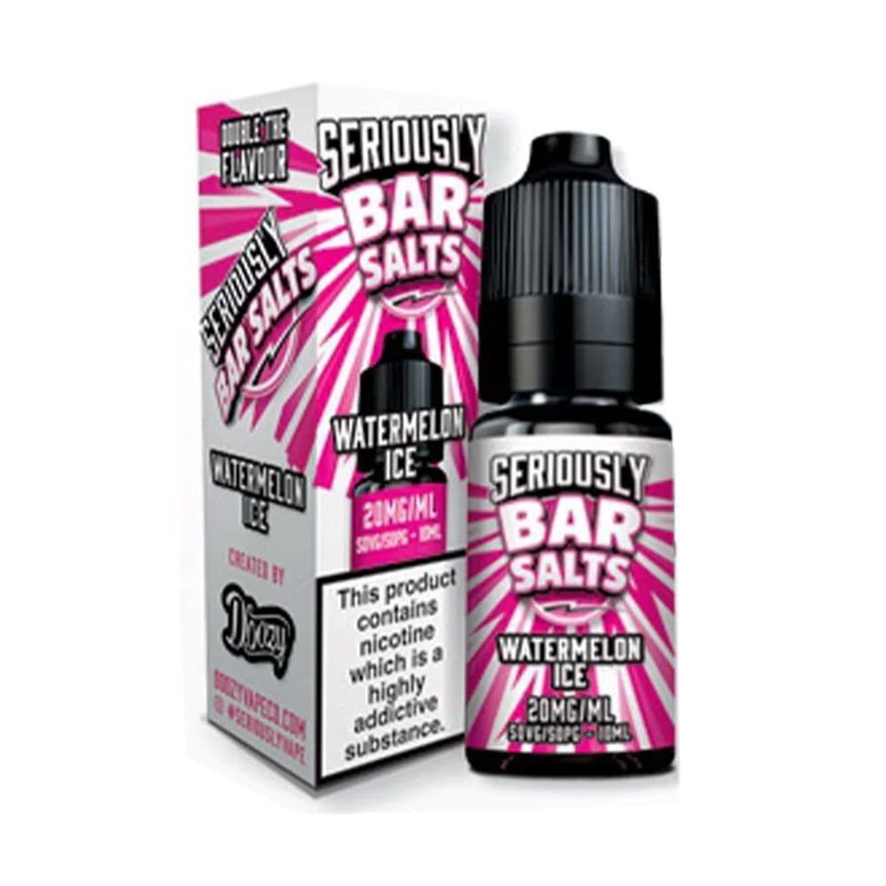 Doozy Vape Seriously Bar Watermelon Ice 10ml Nic Salt E Liquid