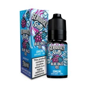 Doozy Vape Seriously Salty Blue Razz Ice 10ml Nicsalt E Liquid
