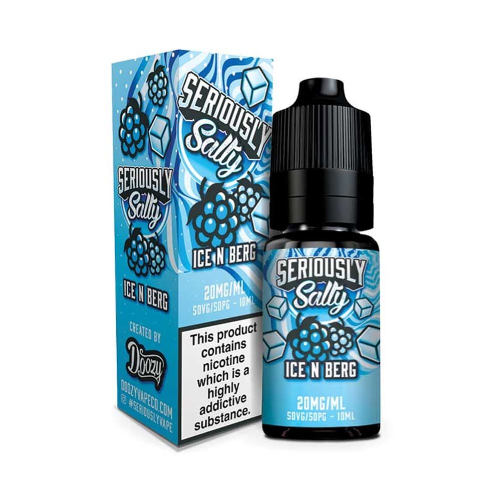 Doozy Vape Seriously Salty Ice N Berg 10ml Nicsalt E Liquid