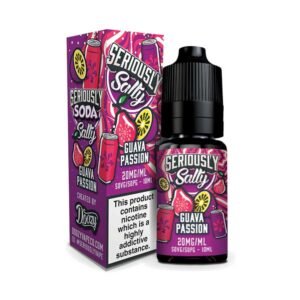 Doozy Vape Seriously Soda Guava Passion 10ml Nicsalt E Liquid