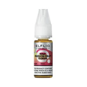 ELFLIQ Kiwi Passion Fruit Guava 10ml Nic Salt E Liquid