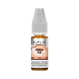 ELFLIQ Peach Ice 10ml Nic Salt E Liquid