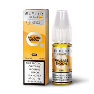 ELFLIQ Rhubarb Snoow 10ml Nic Salt E Liquid