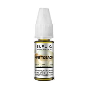 ELFLIQ Mint Tobacco 10ml Nic Salt E Liquid