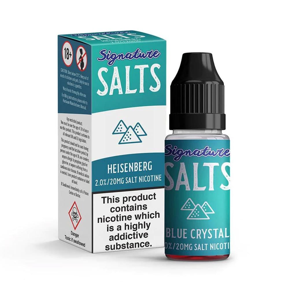 H'berg 10ml Nicotine Salt E-Liquid by Signature Salts
