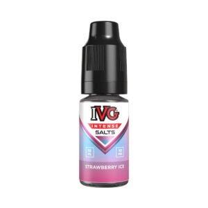 IVG Intense Strawberry Ice 10ml Nic Salt E Liquid