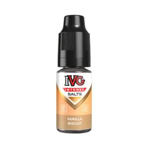 IVG Intense Vanilla Biscuit 10ml Nic Salt E Liquid