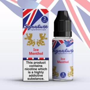 Ice Menthol 10ml E-Liquid by Signature