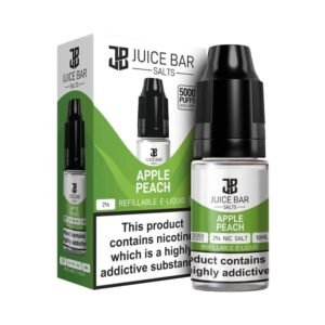 Juice Bar 5000 Apple Peach 10ml Nic Salt E Liquid