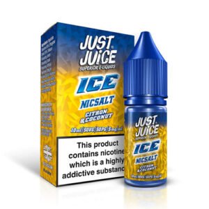 Just Juice Ice Citron & Coconut 10ml Nic Salt E Liquid