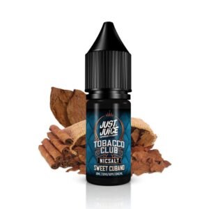 Just Juice Tobacco Club Sweet Cubano 10ml Nic Salt E Liquid