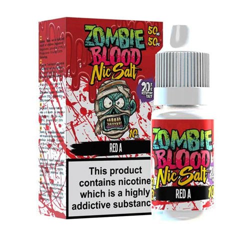 Red A 10ml Nicsalt Eliquid by Zombie Blood