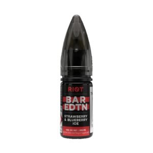 Strawberry Blueberry Ice Riot Squad BAR EDTN 10ml Nic Salt E Liquid