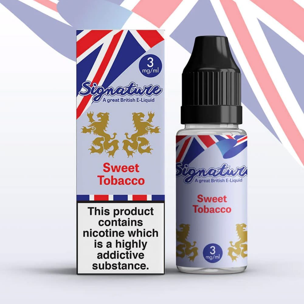 Sweet Tobacco 10ml E-Liquid by Signature