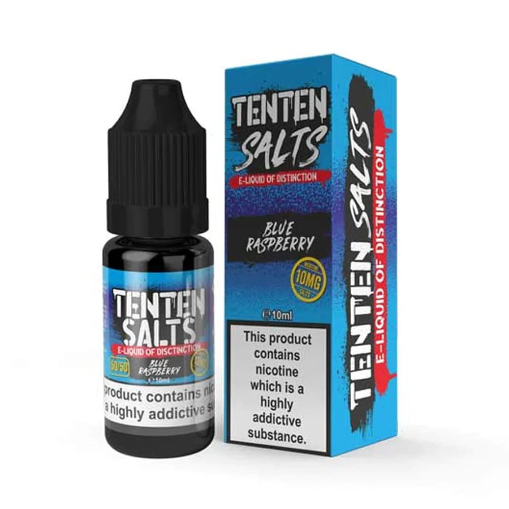 Ten Ten Blue Raspberry 10ml Nicsalt E Liquid