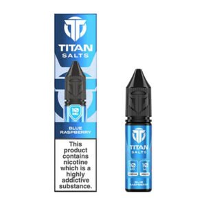 Titan Salts Blue Raspberry 10ml Nic Salt E Liquid