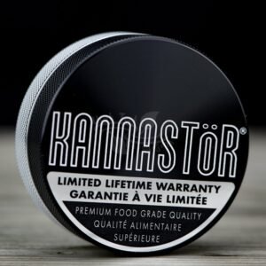 Kannastor 2pc Grinder 5.5cm (Black or Silver & Black)